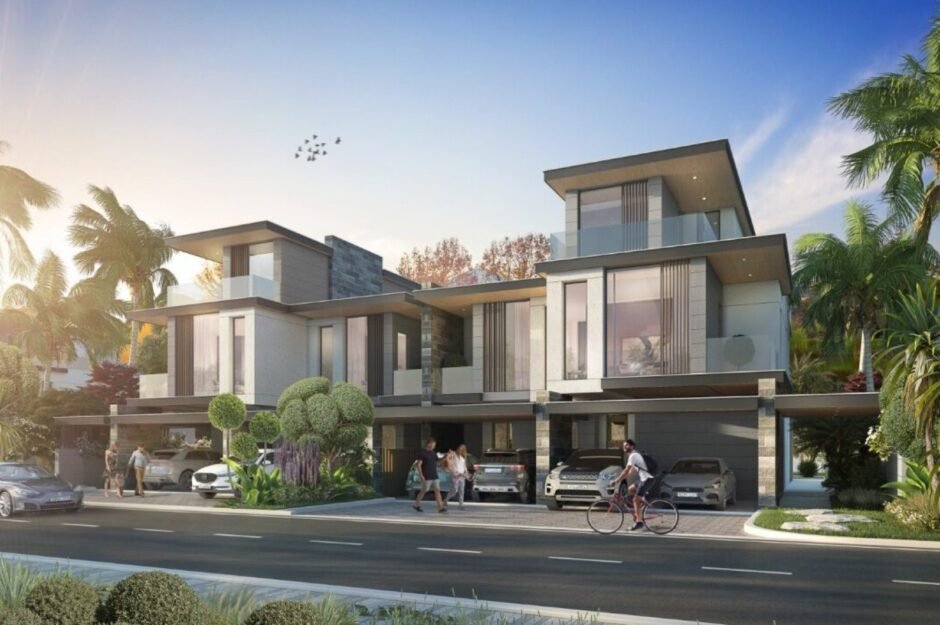 Townhouse 4 br from developer, Lagoons Morocco 1-2 project, Damac Hills, Dubai