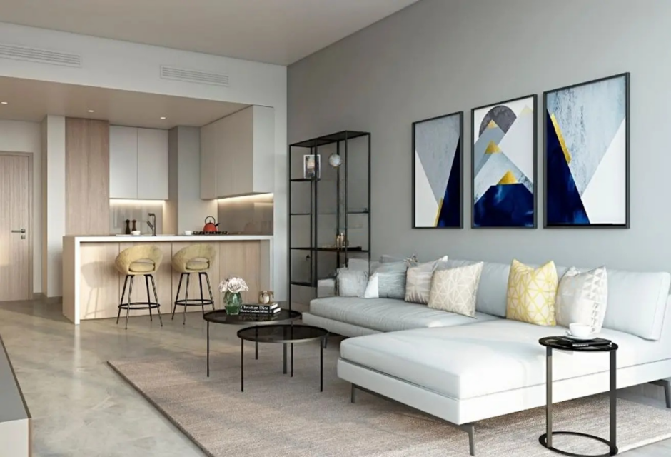 Studio apartments in Peninsula 2 under construction, Business Bay, Dubai