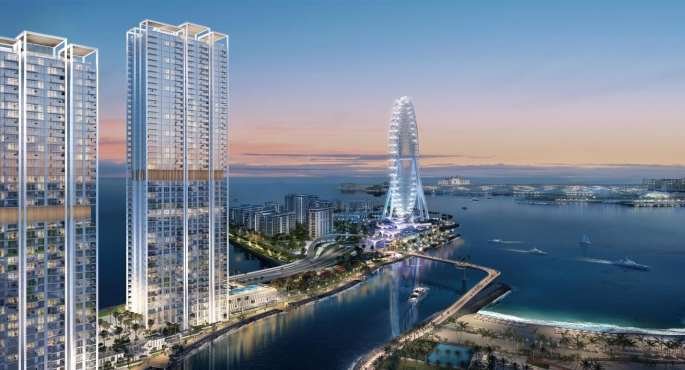 Apartment 1 br in a complex under construction, Bluewaters Bay Tower 1 project, Bluewaters Islands, Dubai