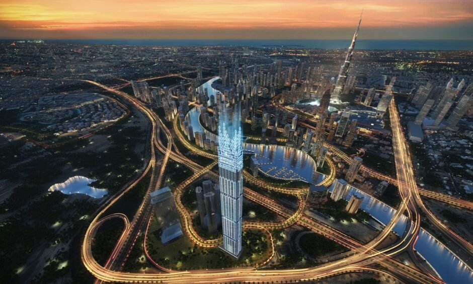 Duplex 6 br store by developer, BURJ BINGHATTI JACOB & CO project, Business Bay, Dubai