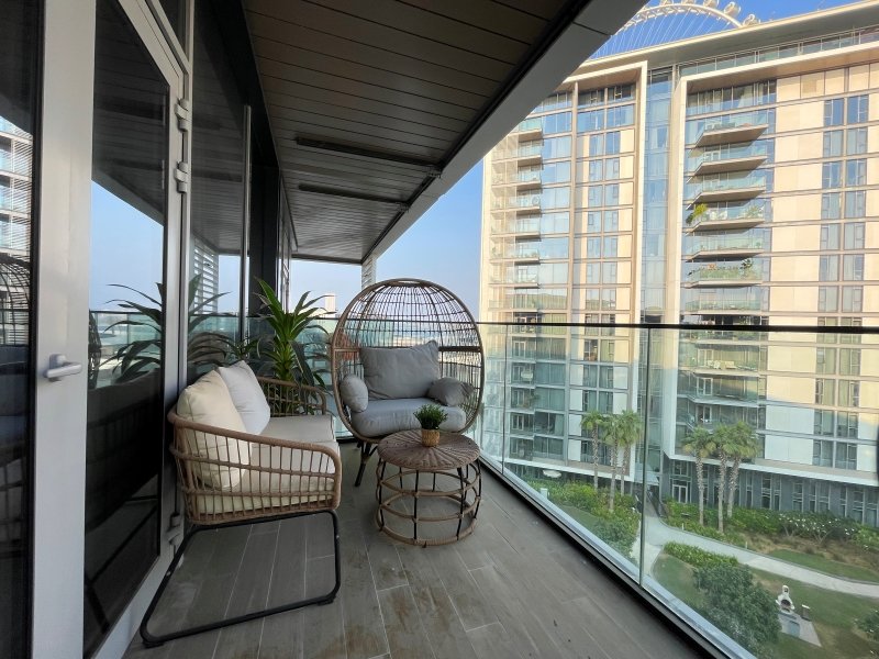 Apartment 1 br in completed complex, Bluewaters Residences Building 4 project, Bluewaters Islands, Dubai