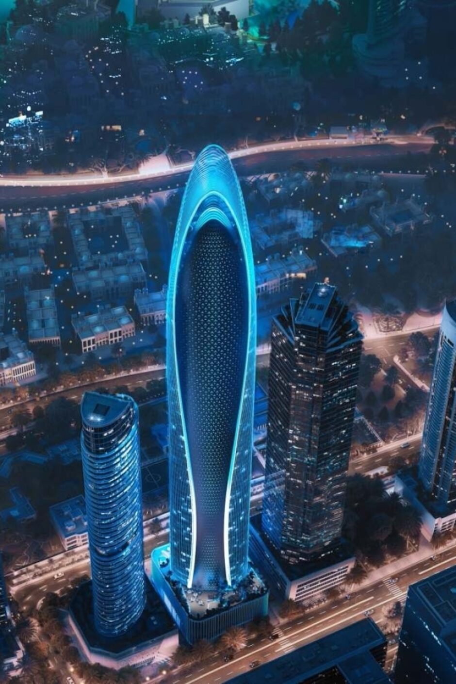 Apartment 2 br in the under construction complex Mercedes Binghatti, Downtown, Dubai