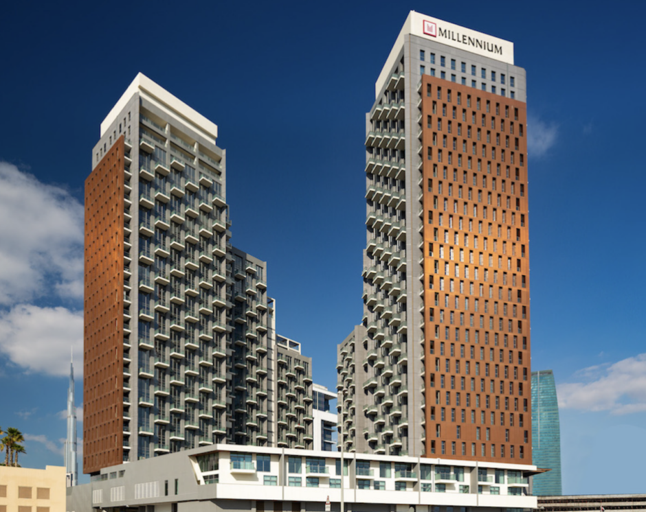 Apartments 2 br by developer, Millennium Atria Residences project, Business Bay, Dubai