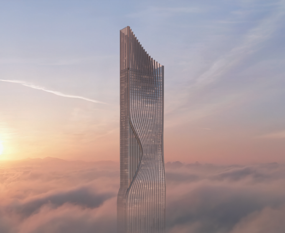 Apartment 1 br from developer, Tiger Sky Tower project, Business Bay, Dubai