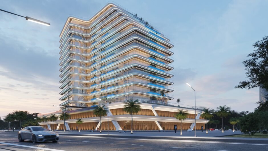 Studio + pool apartments from developer, Golf Views Residential Complex, JVC, Dubai