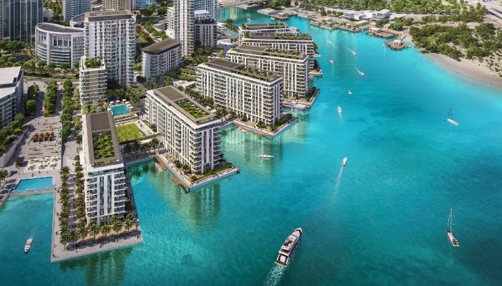 Apartment 2 br in the under-construction complex COVE II Building 7, Creek Harbour, Dubai