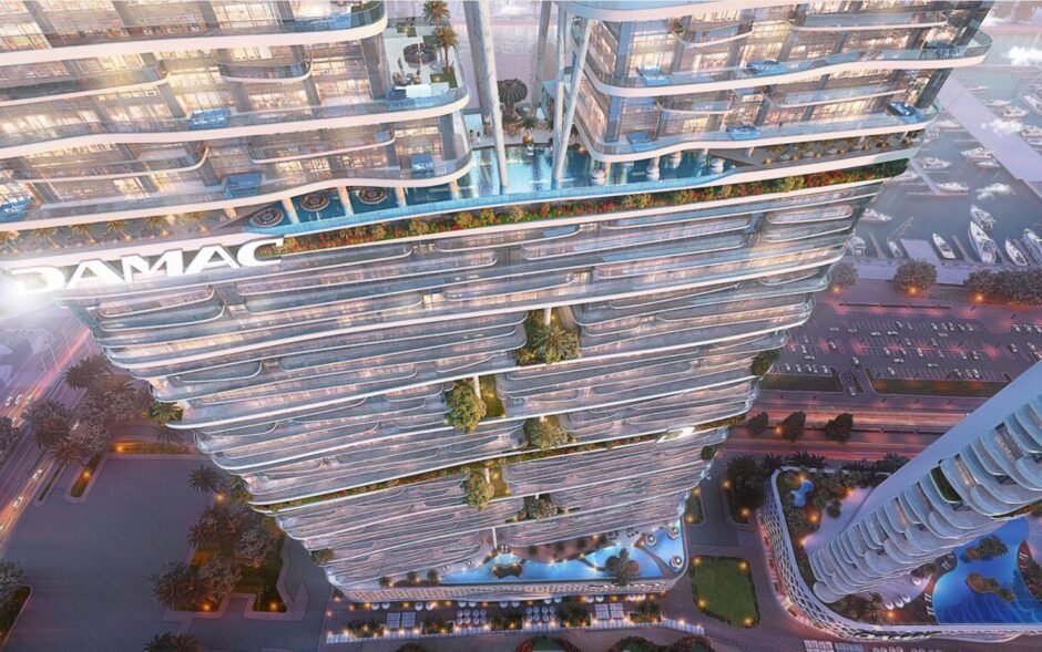 Duplex 5 br from developer, DAMAC BAY 2 project, Dubai Marina, Dubai