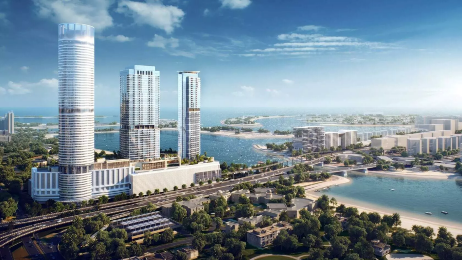 Apartment 1 br in Palm Beach Towers 2 under construction, Palm Jumeirah, Dubai