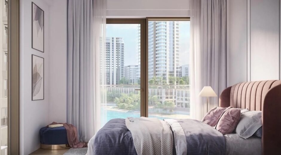 1 br apartment in a complex under construction, Grove Beach project, Creek Harbour, Dubai