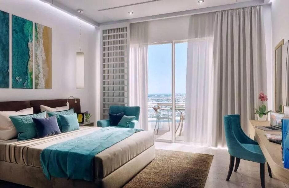 Studio apartment in completed complex, Seven Palm project, Palm Jumeirah, Dubai