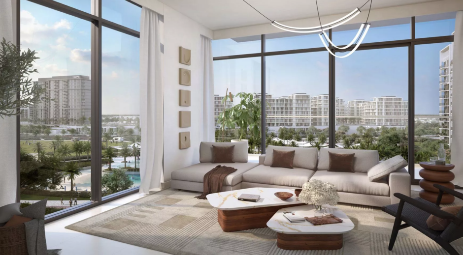 Apartment 2 br in a complex under construction, Parkside Views project, Dubai Hills, Dubai