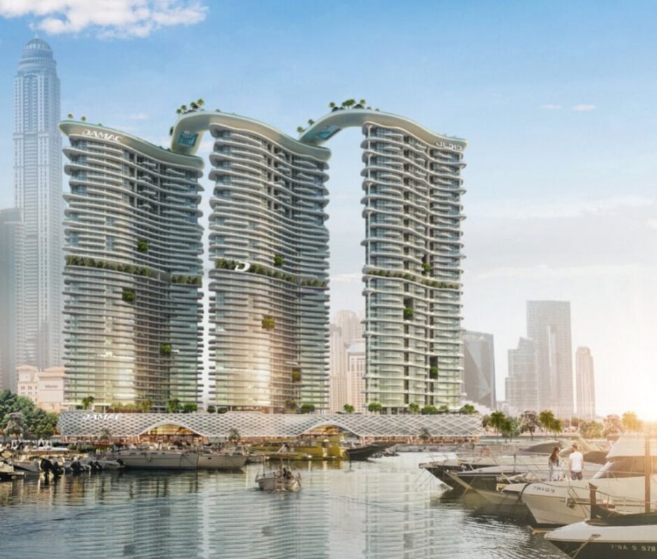 Apartments 1 br from developer, DAMAC BAY BY CAVALLI project, Dubai Marina, Dubai