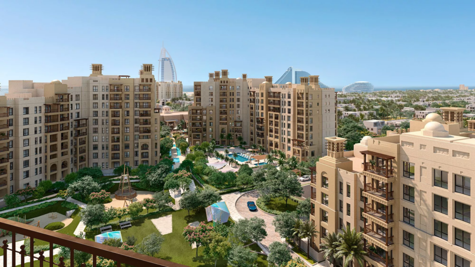 Apartment 3 br in the under construction complex Al Jazi, Madinat Jumeirah Living, Dubai