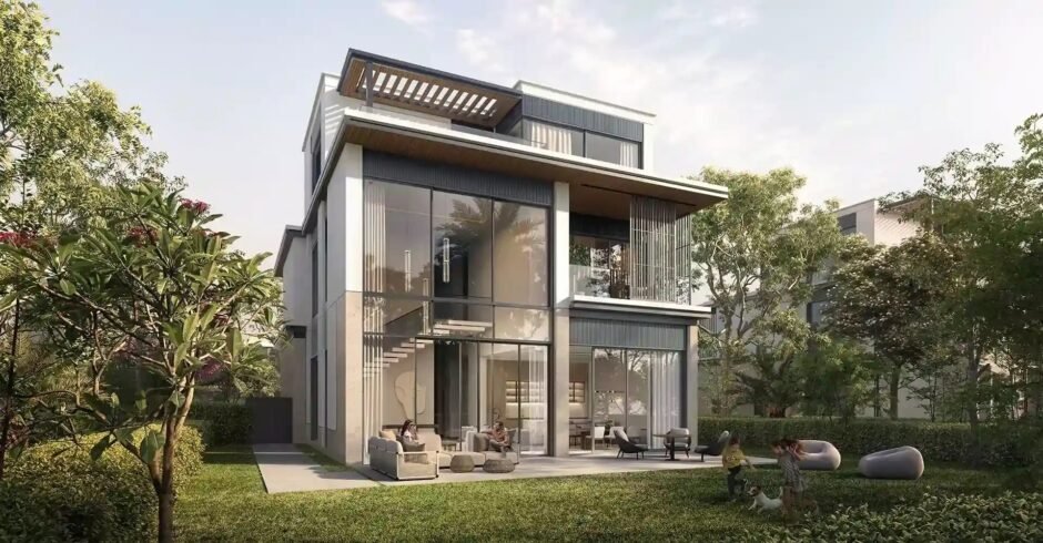 Townhouse 3 br in the under construction complex, Nad Al Sheba Gardens project, Nad Al Sheba, Dubai