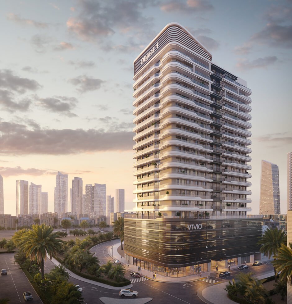Apartments 1 br from developer, V1VID Residence project, JVT, Dubai