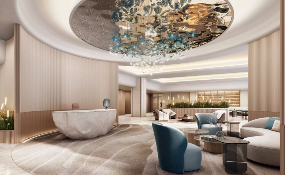 Apartment 1 br in Palm Beach Towers 3 under construction, Palm Jumeirah, Dubai