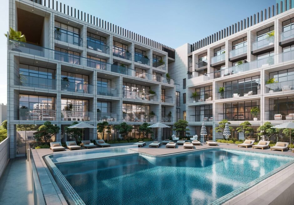 Apartment 2 br from developer, Cubix residence project, JVC, Dubai