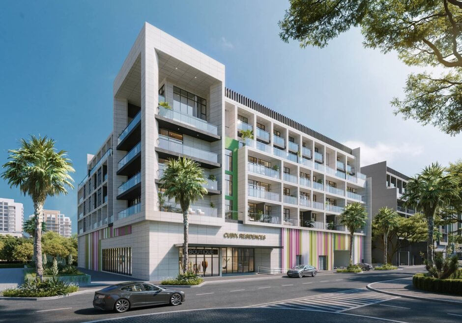 Apartment 1 br from developer, Cubix residence project, JVC, Dubai