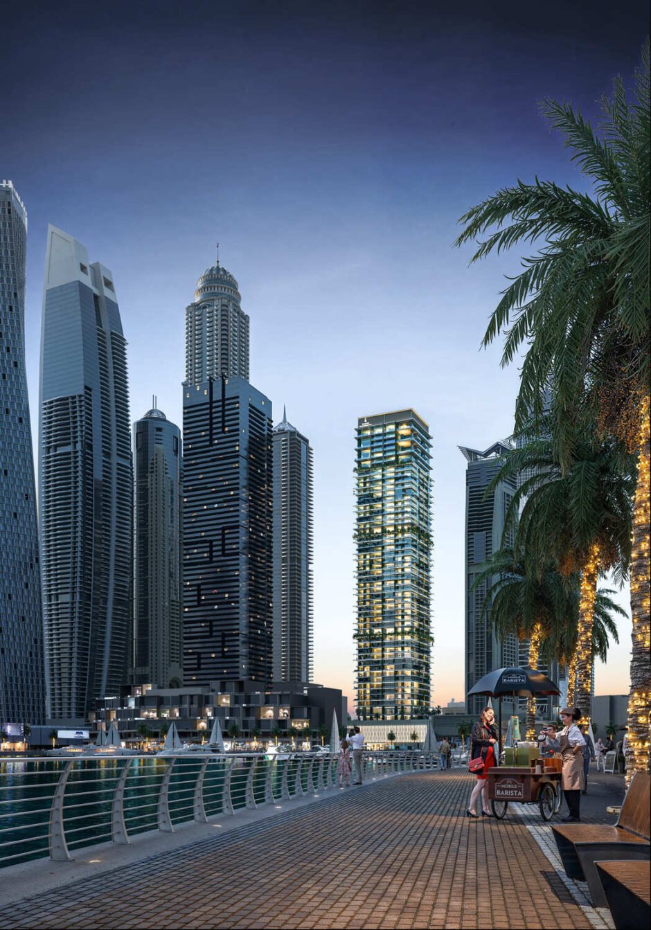 Duplex 4 br by developer, Kempinski Marina Residences, Dubai Marina, Dubai