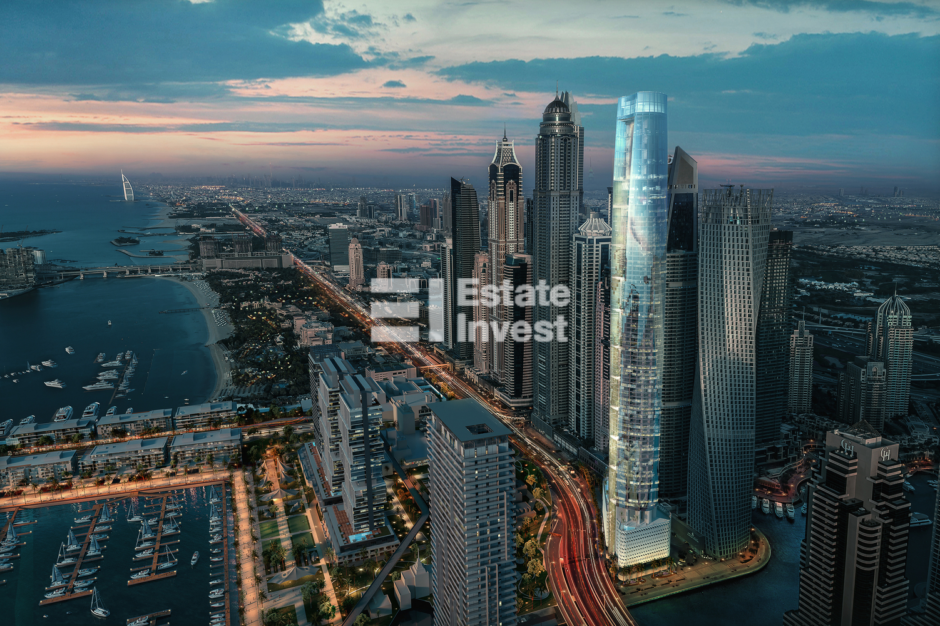 Hotel room in Ciel Tower Residential Complex, Dubai Marina, Dubai