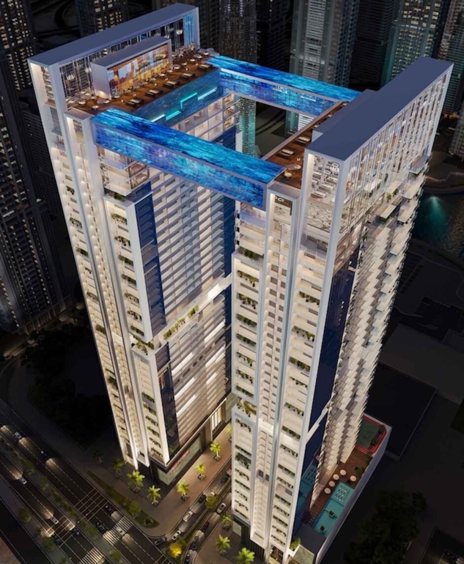 Studio apartment in a complex under construction, project Viewz Residence by Aston Martin, Jumeirah Lake Towers, Dubai