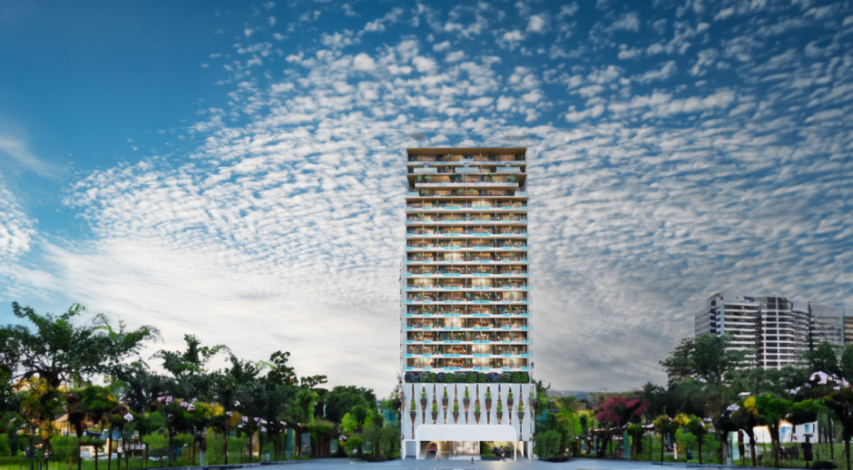 Apartment 2 br from the developer, Sky Vista project, JVC, Dubai