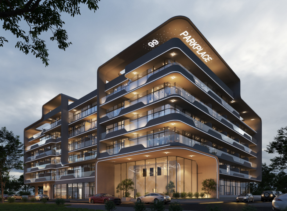 Apartment 1 br from the developer, 99 PARKPLACE project, JVC, Dubai